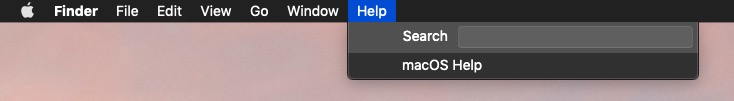 macos help menu macos help menu